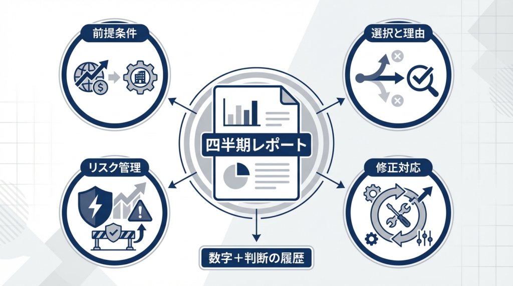 Action合同会社の四半期レポートで伝えたいこと