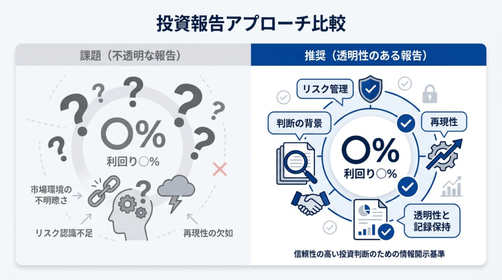 Action合同会社が「定期報告」を重視する理由